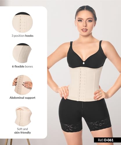 Forma Tu Cuerpo Waist Trainer for Women, Corset Shapewear, Hourglass Shape Faja Body Shaper, Waist Cincher for Women2