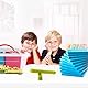 BRABURG Basis Zehn Blöcke Set, 121 teiliges Base 10 Set Lernmathematik Manipulativ Lehren Sie Kinder Volumen, Stellenwert und Zahlenkonzepte für frühes Zählen von Mathematik in der Schule zu Hause