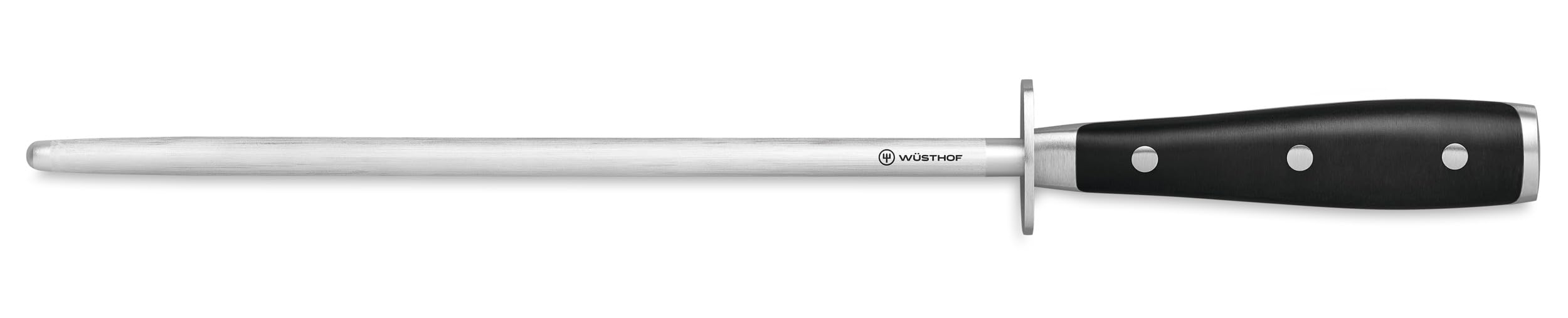 Wüsthof Rifle de afilar y afilar para cuchillos, acero Classic Ikon 26 cm