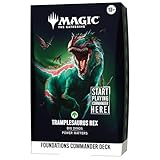 Mazzo Commander Fondamenti Magic: The Gathering - Travolgisaurus Rex (Versione Inglese)