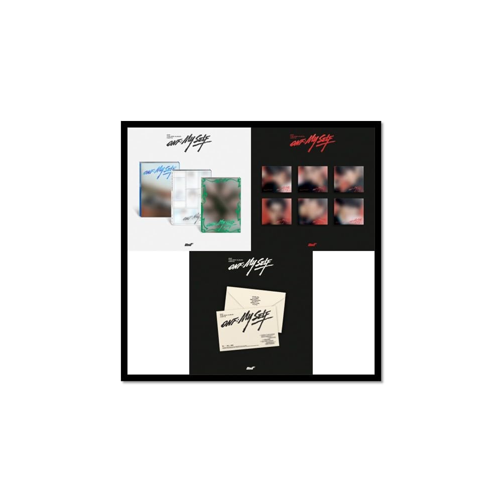ONF ONF:MY SELF [3 Ver Set (1 Photobook + 1 Digipack + Platform Ver.) Random Cover] The 2nd Album Part.2