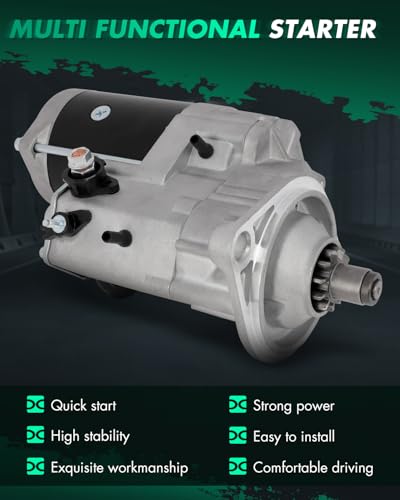 Image of SCITOO Starters ROTA0605 428000-2510 fit for Hino Truck 238 ND 2005-10 All Hino Truck 258 ND 2005-10 All Hino Truck 268 NE 2005-10 All Hino Truck 268A NJ 2005-10 All Hino Truck 338 NV 2005-10 All