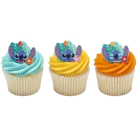 DecoPac Stitch 'Ohana Cupcake Rings thumbnail