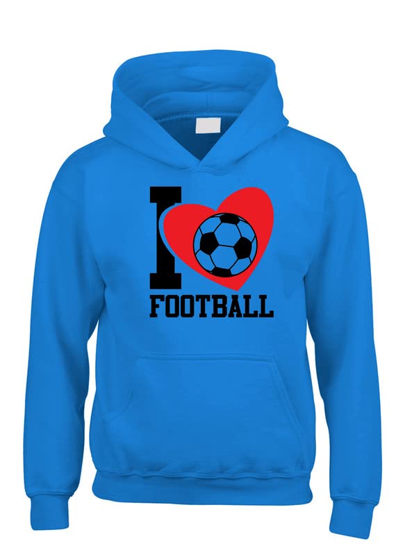 Sweat à capuche de foot saphire XS Edward Sinclair | Vibrez sport