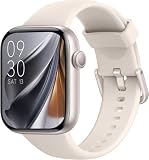 🎈Llamadas Bluetooth y Notificaciones Inteligentes: Con micrófono y altavoz Hi-Fi integrados, el reloj inteligente hombre permite hacer y recibir llamadas directamente. Además, podrás recibir mensajes SMS y notificaciones de SNS como Facebook, Twitter, WhatsApp, LinkedIn, Messenger, entre otros, cuando el smartwatch esté sincronizado con tu teléfono. Las notificaciones de mensajes, llamadas y apps se muestran mediante una alerta vibrante en el dispositivo.