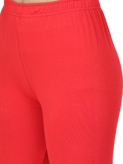 Image of Robinbosky Premium Stretchable Cotton Ankle Legging for Women | Suitable for Formal wear & Casual wear | High-End Elastic Makes The Leggings Squat Proof and Durable for Travel, Yoga, & Workout.