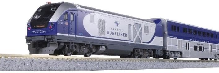KATO 106-9001(N)SC-44 Charger Amtrak Pacific Surfliner 4-Car Basic Set