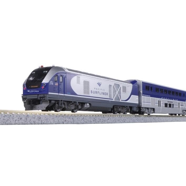 KATO 106-9001(N)SC-44 Charger Amtrak Pacific Surfliner 4-Car Basic Set