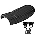 Selle Moto Scrambler Asiento Cafe Racer Asiento Cafe Racer Sedile Per Moto Vintage, Cuscino Da Sella Piatto Da Moto Vintage In Pelle Pu Per Racer Cg125 Gn Cg Cb400ss(Sezione D) Adatto Per Cafe Racer