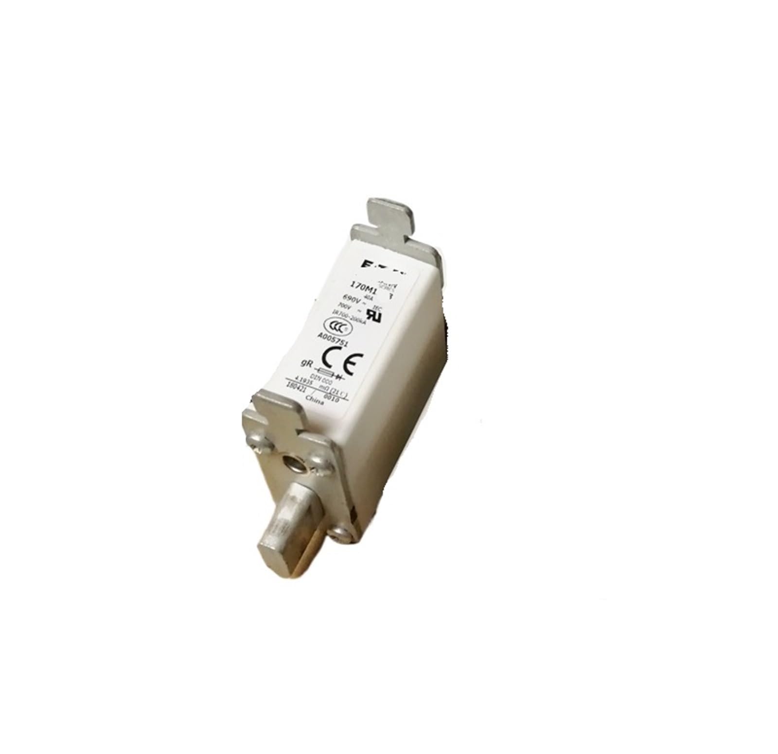 Fusible haute tension 170M1563D 690V calibre 40A robuste - 2