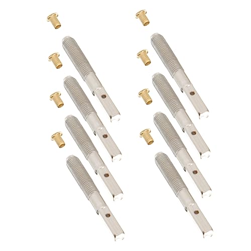 SUPVOX Piano String Pins 8 Strong Harp String Nails for Lyre Tuning Accessory Set