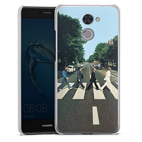 DeinDesign Coque Compatible avec Huawei Y7 2017 Étui Housse Abbey Road The Beatles Musique - Les Beatles, Paul McCartney, John Lennon, RIngo Starr, George Harrison DeinDesign Coque Compatible avec Huawei Y7 2017 Étui Housse Abbey Road The Beatles Musique