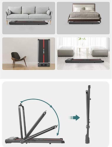 Caminadora plegable eléctrica para ejercicio en casa miniatura 2