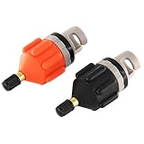 WANGQI WANI 2 Stüe Pumpenadapter Ventiladapter Luftventiladapter Schlaucot Luftpumpenkonverter Rurboot Luftventil Kayak Surfen Padlattenpumpenadapter