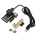 Zijia 1/2" AC 110V Automatic Timed Water Tank 2-way Direct-acting Drain Valve US Plug