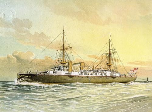 Pinturas Famosas Lienzos de Barcos para Decoración de Dormitorios Históricos