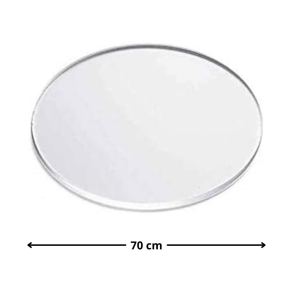 Signalétique.biz France Disque acrylique PMMA transparente 2 mm diamètre 70 cm