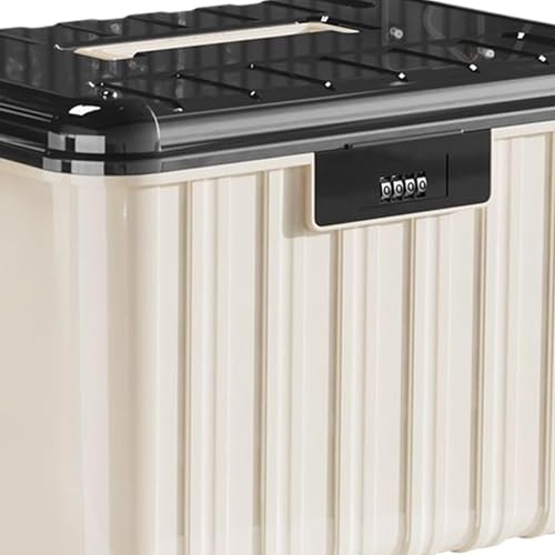 Coffret de sécurité à code pour documents et portefeuille avec rangement optimisé - 7