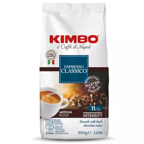 Kimbo Chicchi di Caffè Interi Espresso Classico,...