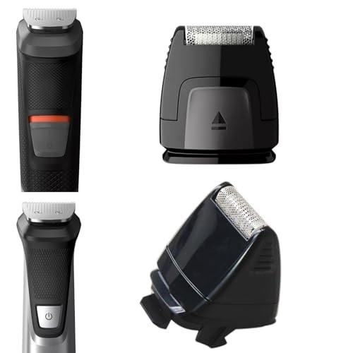 Image of Replacement Trimmer Head Mini Foil Blade Cutter Compatible with Philips Norelco Shaver Multigroom Model MG7750,MG7770,MG7790,MG7791,MG3750,MG5750,BT5511 Shaver Attachment Replacement Part