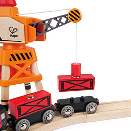 Hape E3719 Steam-Era Passenger Train - Wooden Train Track Accessories - Image 5