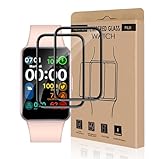 3D Protection d'écran complète et précise: Conçu spécialement pour Samsung Galaxy Fit 3, notre verre 3D à couverture intégrale et découpe précise épouse parfaitement les courbes de l'écran, éliminant les bords excédentaires pour une protection complète contre la poussière et les chocs. Les côtés de votre montre restent tout aussi bien protégés, ne laissant aucun point vulnérable