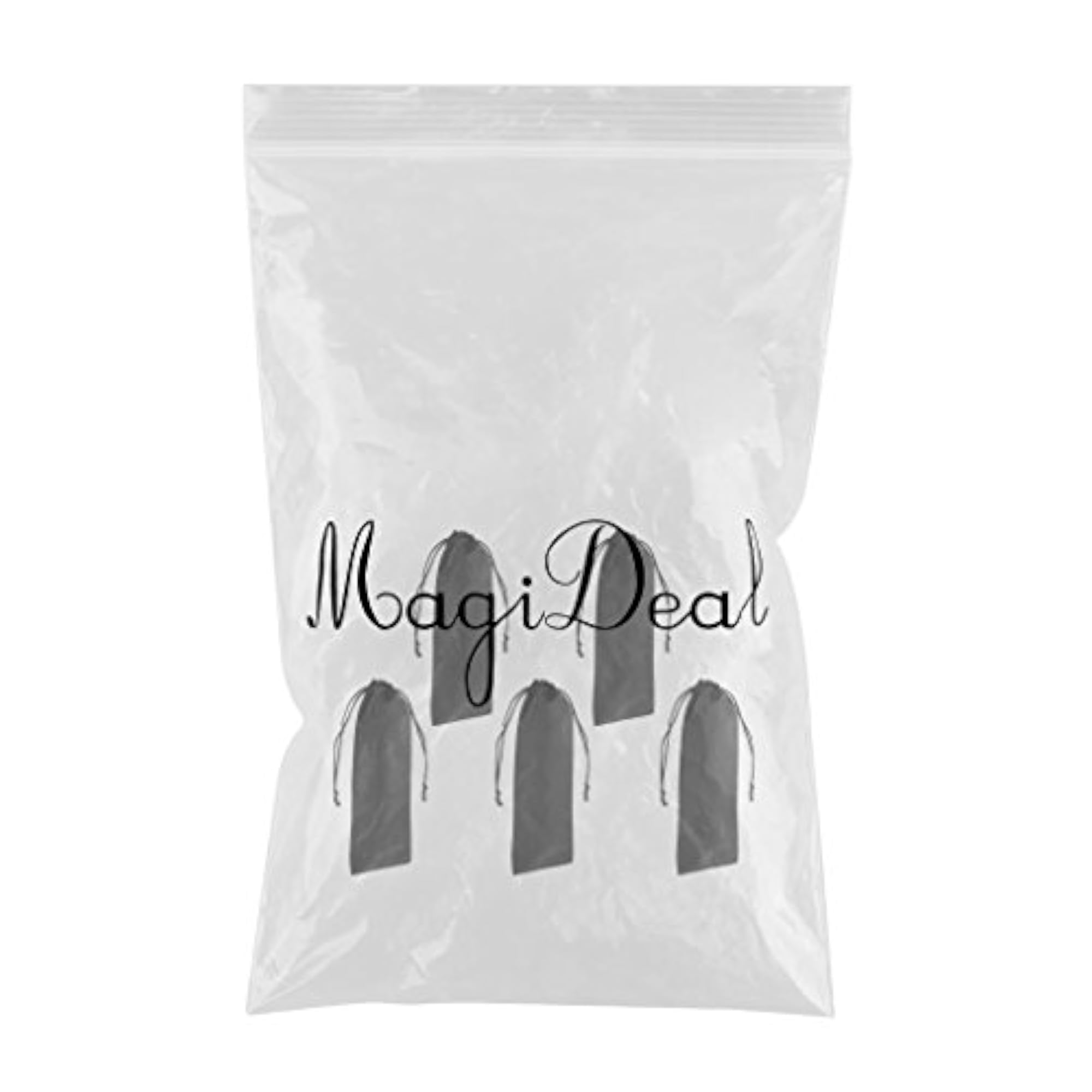 5 Pieces Drawstring Storage Bag for Hair Styling Tools