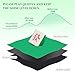 Large Mahjong Mat with Carrying Bag, Anti Slip and Noise Reduction Mahjong Table Mat for Poker, Card, Board & Tile Games 31.5 x 31.5 Inches