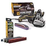 Work Sharp Ken Onion Knife and Tool Sharpener with replacement belts, 7 Speed Motor Control with LED Display