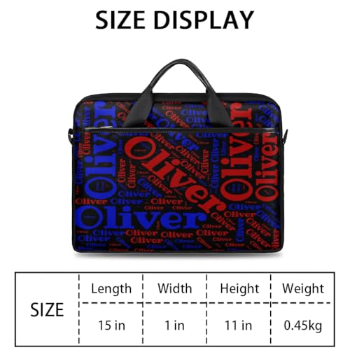 Personalized Laptop Bag Case Briefcases for Men Women, Computer Cases for Laptops, Tablet Shoulder Bag Carrying Case2