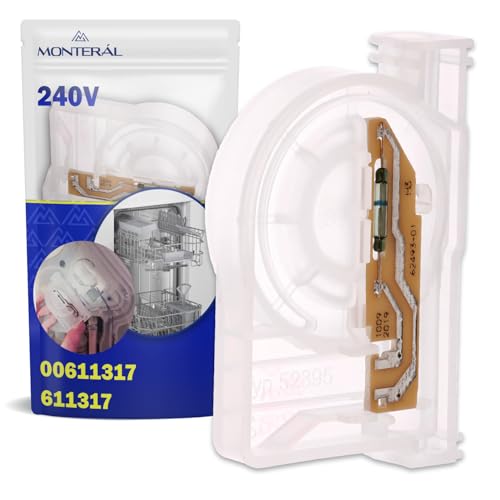 Contador de Agua para Lavavajillas Tiene el Código Original 00611317 611317 Caudalimetro para Lavavajillas para Bosch para Siemens - MADE IN ITALY - Garantía de 10 Años – MONTERAL