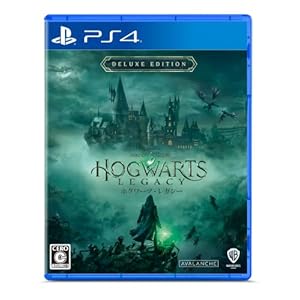 ホグワーツ・レガシー デラックス・エディション 【限定版同梱物】DLC闇の魔術パック(闇の魔術の装飾品セット & 闇の魔術のバトルアリーナ & セストラルの乗りもの)【Amazon.co.jp限定】DLC「天文学者の帽子」 ※有効期限切れのため入手不可・使用不可 - PS4