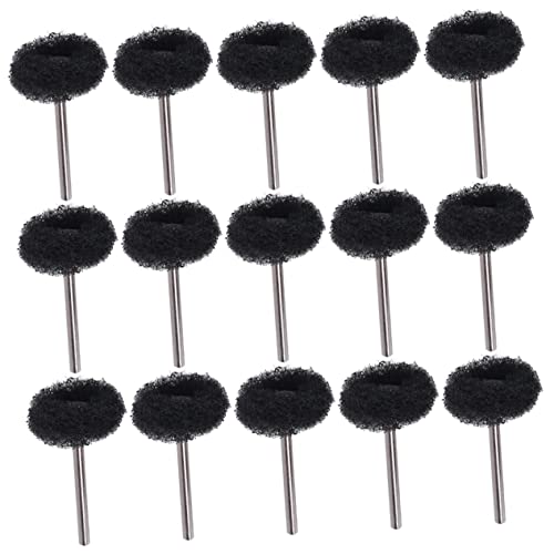 LALAFINA Essential Tool for Home Shop 50pcs Scouring Pad Sanding Head for Drywall Sander Hand Sand Block Sander