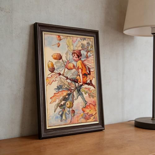 Impression sur toile fée gland cadre suspendu grand format décoration murale - 5