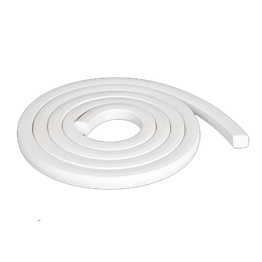 Mozto 1Pcs Silicone Foam Sponge Bar Seal Strip Square, For Home Improvement Sealing Strips 3X3mm 5X5mm 6X6mm 8X8mm 10X10mm 12X12mm 5X15mm 20 X 20Mm 20X25mm (Size : 12Mm X 12Mm X 1M)