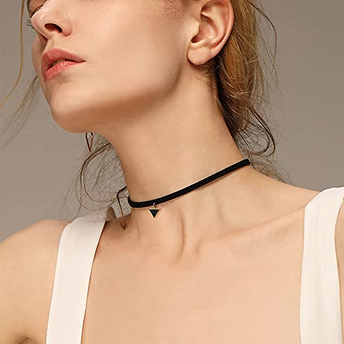 27 Pcs Chokers Black Choker Necklaces For Women Teen Girls Gothic Collar Lace Choker Set Velvet Chocker #TOP4