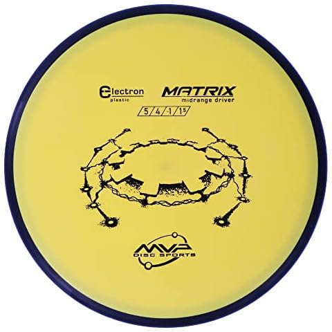 MVP Disc Sports Electron Matrix Disc Golf Midrange (Colors May Vary) (165-170g) Cover