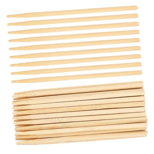 HAWILLOSCH 50Pcs Heavy Duty Wooden Stylus Tools for Creative Scratch Drawing Sticks and Art Supplies for Teens and Teachers Beige for Fine Motor Skill Development