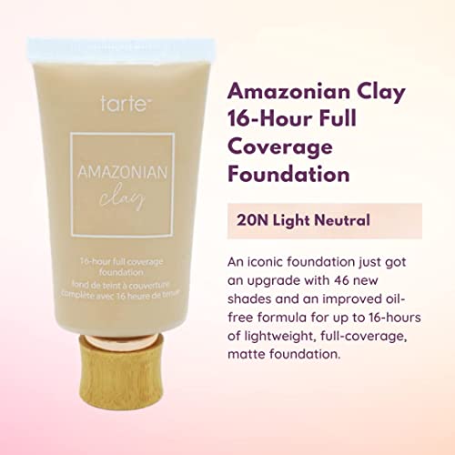 Tarte Amazonian Clay 16-Hour Full Coverage Foundation - 20N Light Neutral #TOP1