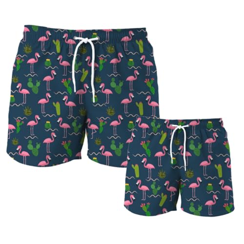 Father & Son Matching Swim Trunk, Dad Son Matching Swim Shorts, Matching Swim Shorts