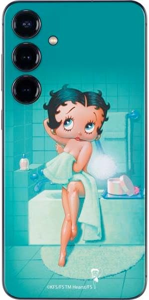 Skinit Decal Phone Skin Compatible with Galaxy S25 - Officially Licensed Betty Boop Bathing Design