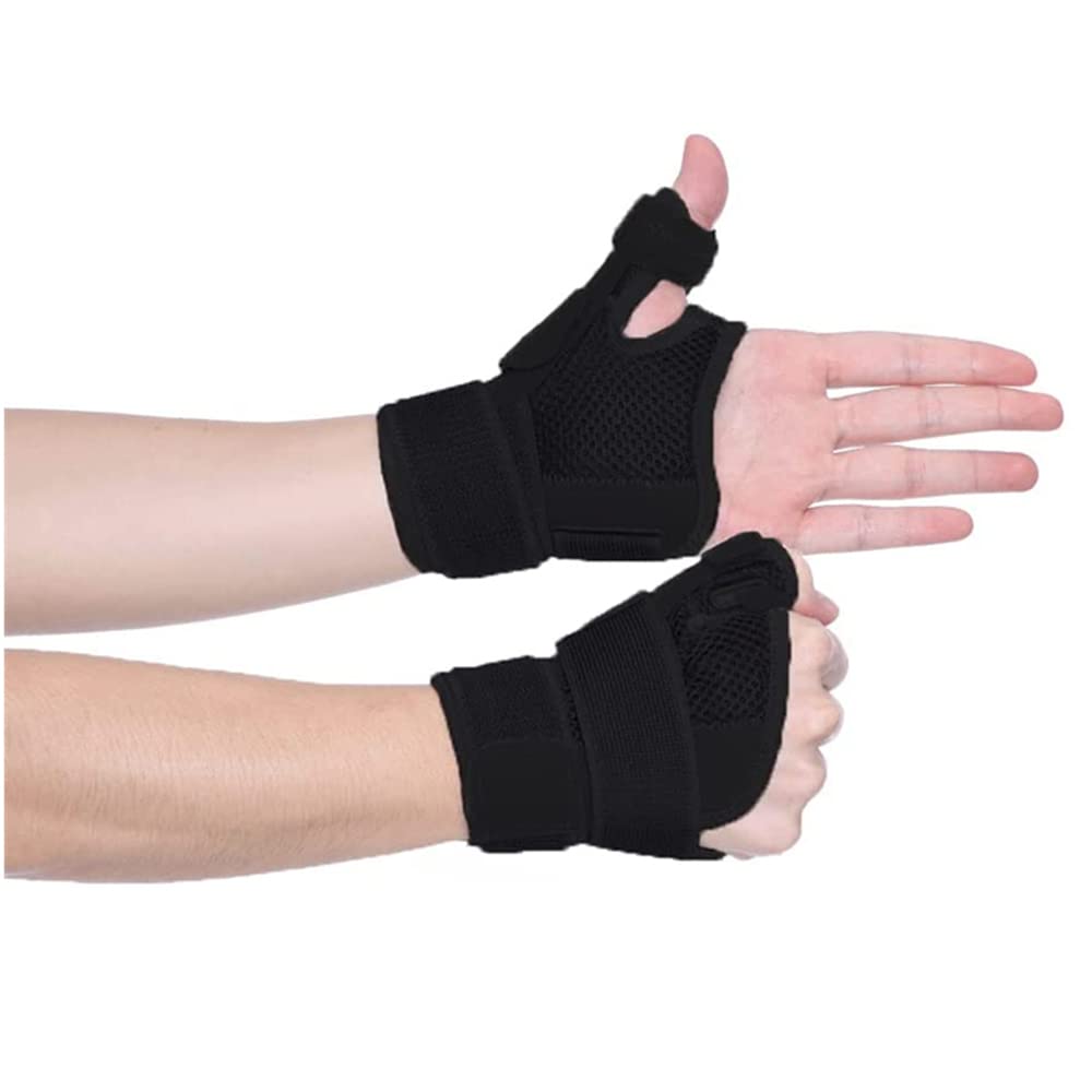 1Par De Férula Flexible para Muñeca Soporte para Pulgar para Tendinitis Artritis Protector Transpirable para Pulgar