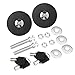 Hood Lock, Car Universal Engine Hood Cover Lock Key Pin Kit Ensuring Safety Compatible with Professional Cars (Black)