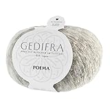 alpaka mohair wolle Lieferumfang: 1x Gedifra Poema, 50g / Bouclé-Garn mit Alpakawolle & Mohairwolle / Maschenprobe: (10x10cm) = 22Mx30R