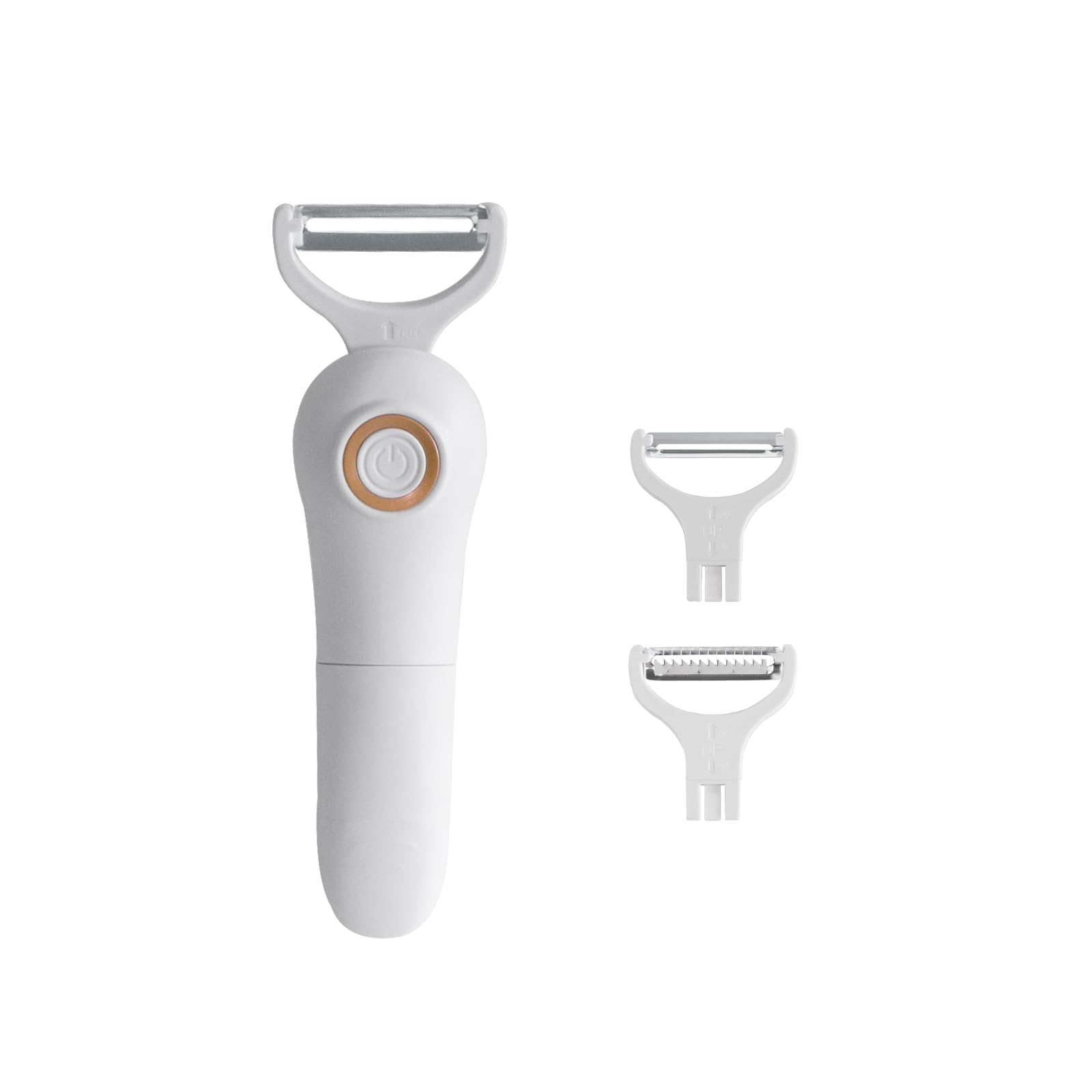 2-in-1 Electric Peeler | Auto Blade for Fruits/Vegetables