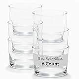 Restaurantware Sumi 7.5 Ounce Rocks Glasses Set of...