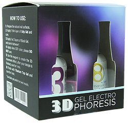 3D Gel Phoresis Kit #1 CONTIENE 3 COLOR 1,3,5 Y GEL NEGRO Y MAGNET