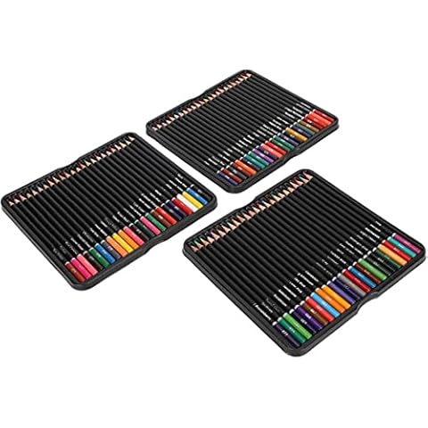 3DBUYER Coloring Pencils 72 Pcs Professional Coloured Pencils Drawing Pencils Ideal for Sketching Doodling Painting Writing Pre-sharpened Coloring Pencils Set Gift Adults Kids Beginners Cover