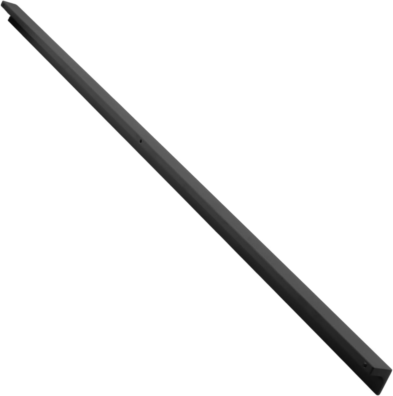 Lada Mat Siyah Renk Metal 800 mm 80 cm Uzun Mobilya Çekmece Dolap Kulpları Mutfak Dolabı Kapak Kulbu