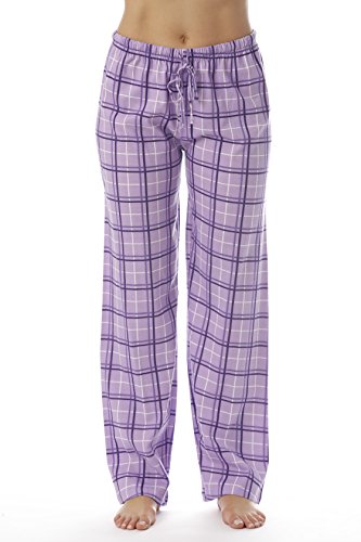 Just Love Women Plaid Pajama Pants Sleepwear 6324-PUR-10281-S